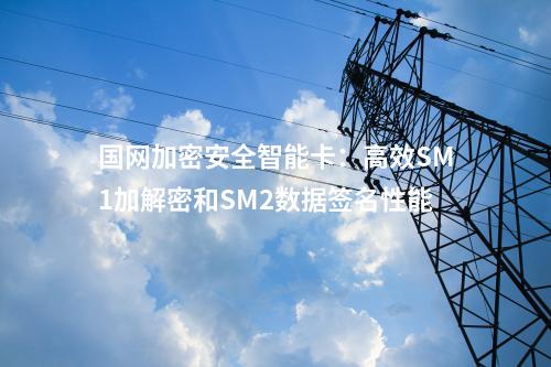 國網(wǎng)加密安全智能卡：高效SM1加解密和SM2數(shù)據(jù)簽名性能